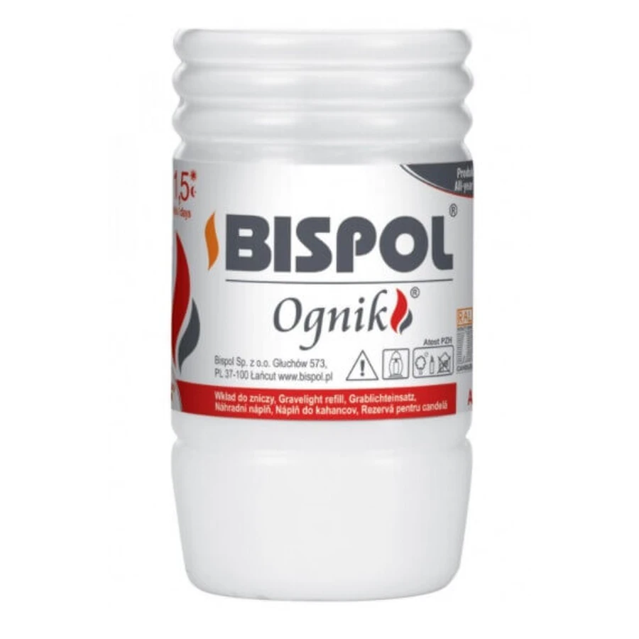 Bispol, Ognik WP0, Підсвічник, парафін, 1 штука: ціни та характеристики