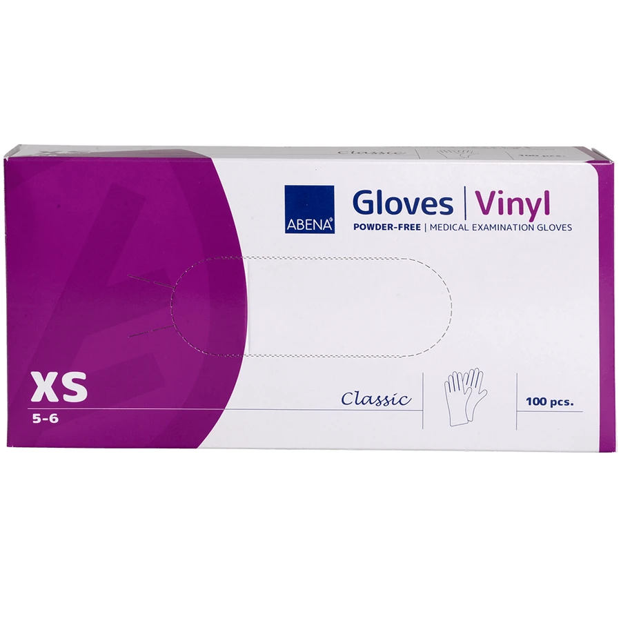 Abena, mănuși de vinil, nesterile, fără pudră, mărimea XS, 100 bucăți: цены и характеристики