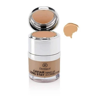 Dermacol Caviar Long Stay Face Primer cu anticearcăn 02 Fair, 30 мл