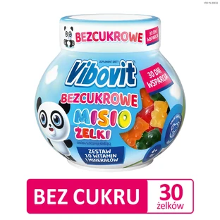 Плюшеві ведмедики Vibovit без цукру, 30 шт.