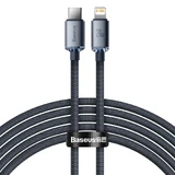 Cablu Baseus CAJY000301 Lightning - USB-C PD QC 20W 480Mbps 2m - negru