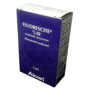 Флюоресцит р-р д/ин. 10 % фл. 5 мл №12