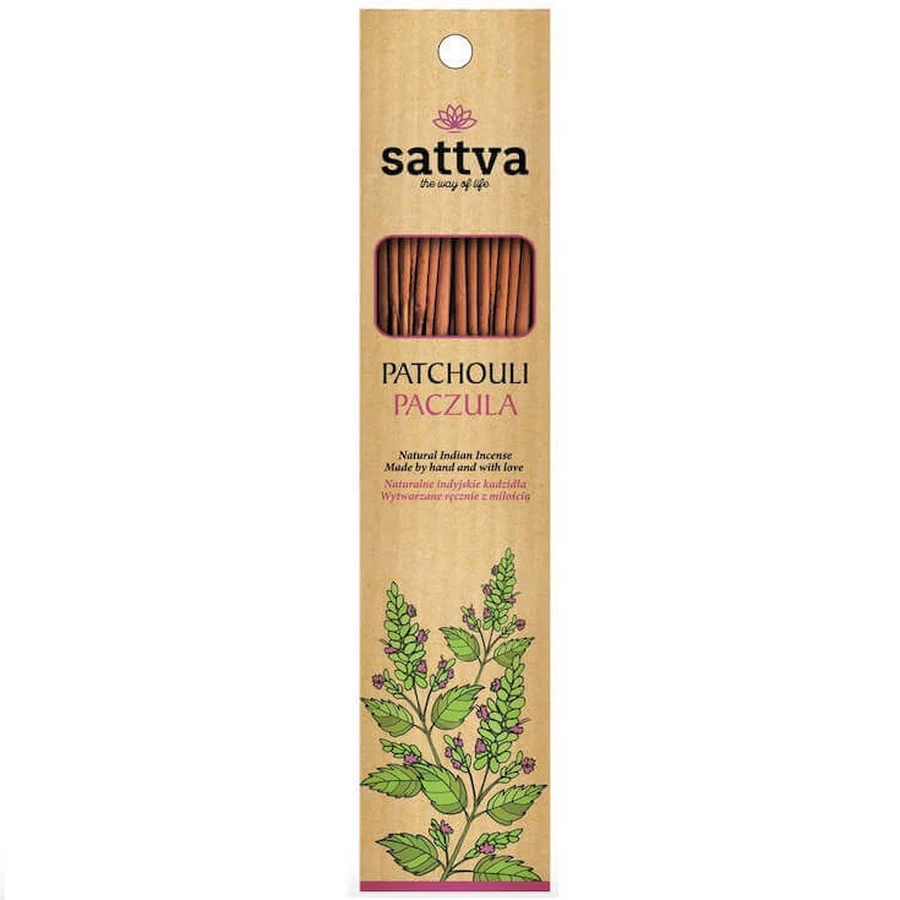 Sattva Natural Indian Incense Patchouli, 15 шт.: цены и характеристики