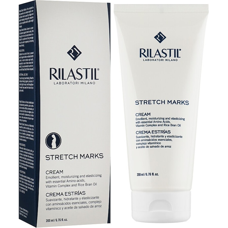  Крем Rilastil Stretch Marks Cream від розтягнень, 200 мл: ціни та характеристики