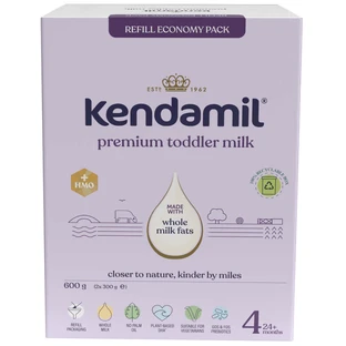 Суха молочна суміш Kendamil Premium 4 HMO+ для дітей від 24 місяців, 600 г
