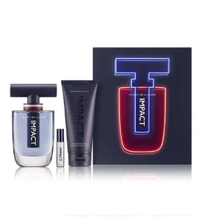 Tommy Hilfiger Impact Set Eau de Toilette, 100 мл + 4 мл Eau de Toilette miniature x2 + 100 мл гель для душу