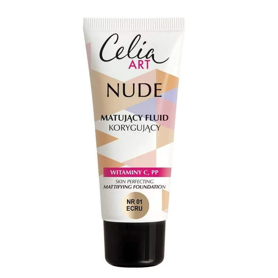 Celia Art Nude Matifying Fluid 01 Ecru, 30 мл: цены и характеристики