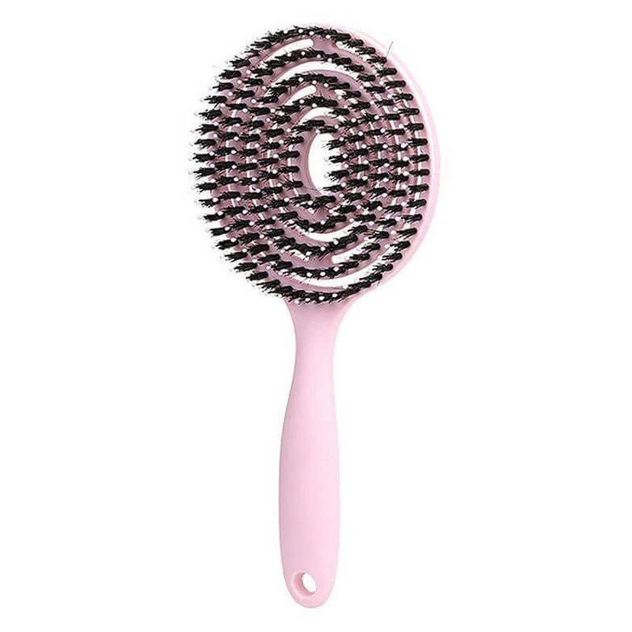 Массажная и распутывающая щетка для волос Ecarla Pink: цены и характеристики