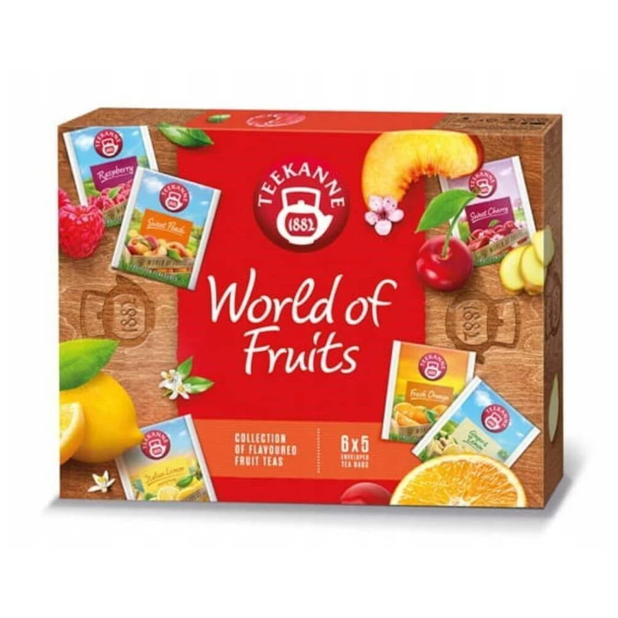 Коллекция чая Teekanne World of Fruits 6x5: цены и характеристики