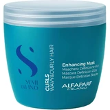 Укрепляющая маска для вьющихся волос Alfaparf Semi Di Lino Curls, 500 мл