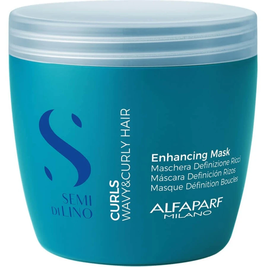 Укрепляющая маска для вьющихся волос Alfaparf Semi Di Lino Curls, 500 мл: цены и характеристики
