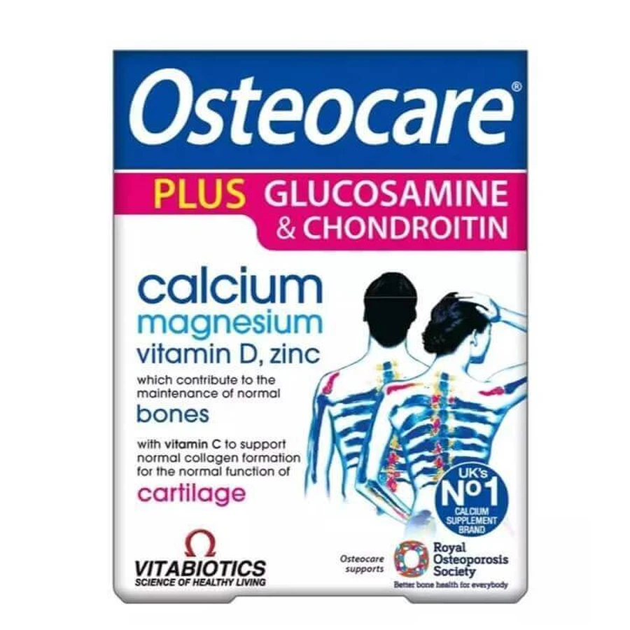 Vitabiotics Osteocare Plus Глюкозамин и хондроитин, 60 таблеток: цены и характеристики