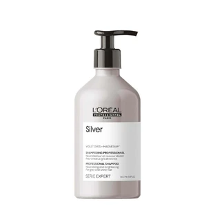 L Oreal Professionnel Serie Expert Silver Шампунь для седых и обесцвеченных волос, 500 мл