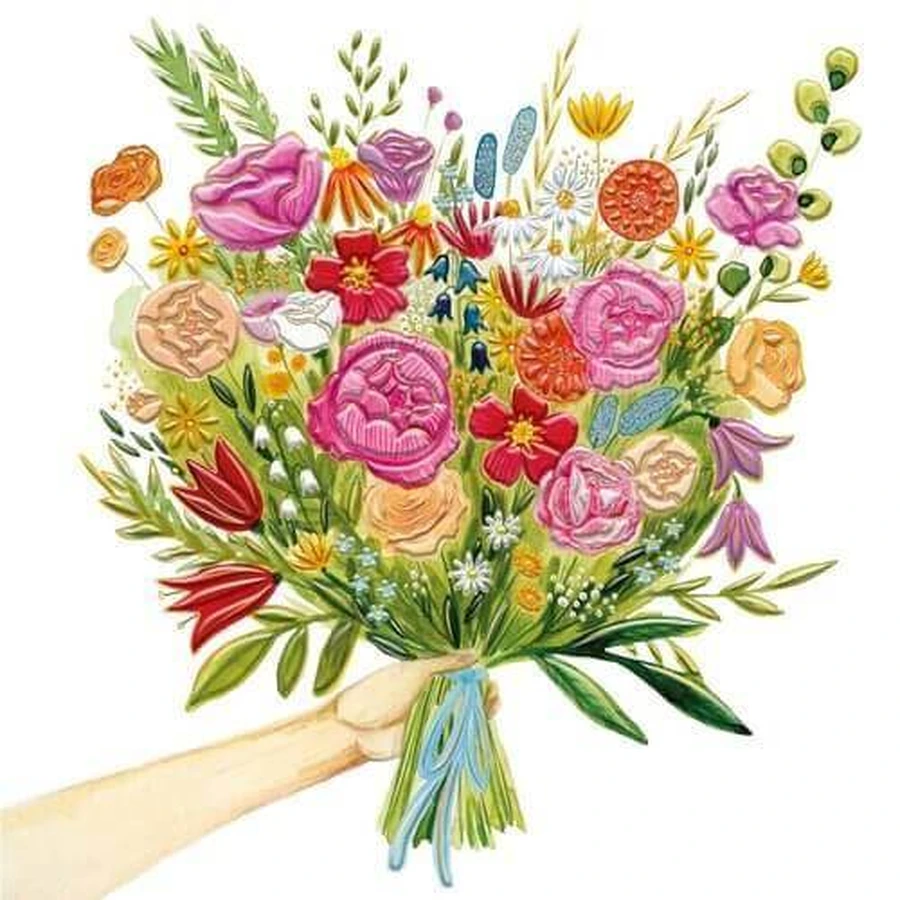 KW card Un buchet de flori: цены и характеристики