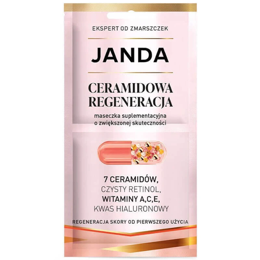 Janda Pharma Керамідна регенерація, мазь для обличчя, що доповнює ефективний спірт, 2 х 4 мл: ціни та характеристики