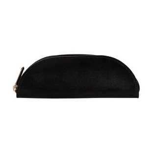 Moon negru zip creion caz