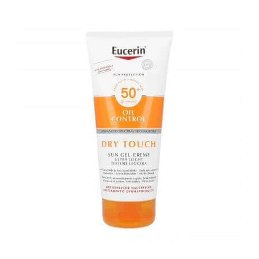 Солнцезащитный гель-крем для тела SPF 50+ Sun Protection Oil Control, 200 мл, Eucerin: цены и характеристики