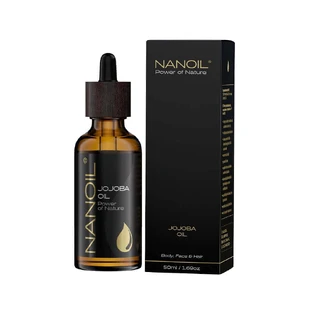 Nanoil Jojoba Oil Масло жожоба для догляду за волоссям і тілом, 50 мл