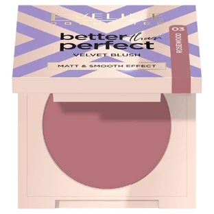 Eveline Cosmetics Better Than Perfect Velvet Blush Pressed blush 03 Rosewood, 2,3 г