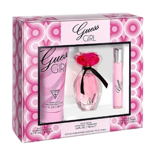 Туалетна вода Guess Girl Set, 100 мл + Туалетна вода, 15 мл + Лосьйон для тіла, 200 мл
