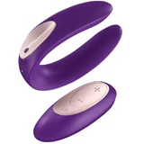 Satisfyer Partner Plus Remote Control Стимулятор для пары с пультом управления Violet