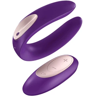 Satisfyer Partner Plus Remote Control Стимулятор для пары с пультом управления Violet