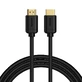 Кабель Baseus HDMI 2.0 4K 60 Гц 3D HDR 18 Гбіт/с 2 м Чорний (CAKGQ-B01)