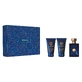 Туалетная вода Versace Pour Homme Dylan Blue, 50 мл + бальзам после бритья 50 мл + гель для душа, 50 мл