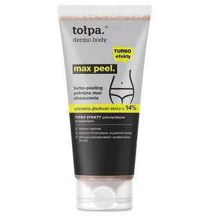 Tołpa Dermo Body Max Peel Turbo-peeling потрійна сила відлущування, 200 мл