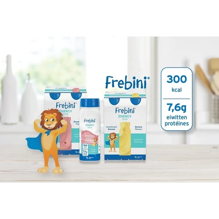 Енергетичний напій Frebini Energy зі смаком полуниці 200 мл, Fresenius Kabi: ціни та характеристики