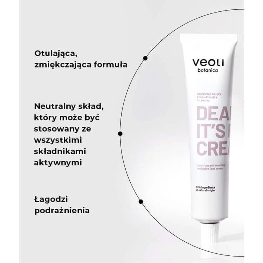 Veoli Botanica Dear Skin, It's Rich Cream, крем-де-фацэ эксклюзивный восстанавливающий и успокаивающий, 75 мл: цены и характеристики