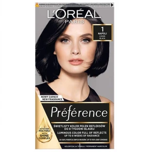 Фарба для волосся  L'Oréal Paris Preference 1 Napoli Black