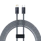 Cablu Baseus CALD000116 Lightning - USB-C PD 20W 480Mbps 2m - gri