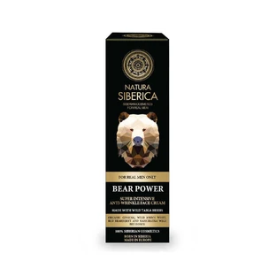 Чоловічий крем для обличчя від зморшок Natura Siberica Men Bear Power, 50 мл