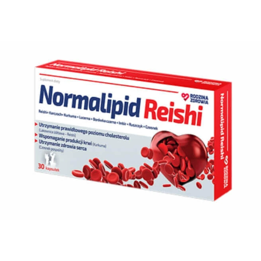 Family Health Normalipid Reishi, 30 капсул: ціни та характеристики
