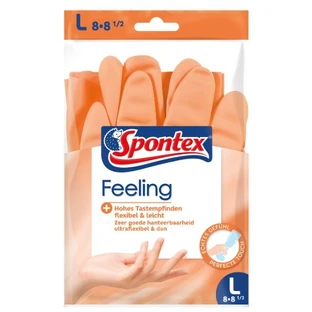 Spontex, Feeling, Рукавички L, 1 пара