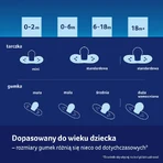 Lovi Night & Day, manechin, silicon, dinamic, Arici, de la 18 luni, 2 bucăți: ціни та характеристики