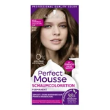 Schwarzkopf, Perfect Mousse, 665 Light Chocolate Bir, Мусс для окрашивания воском