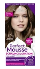 Schwarzkopf, Perfect Mousse, 665 Light Chocolate Bir, Мусс для окрашивания воском