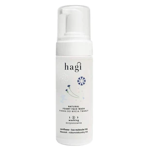 Очищающая пенка для лица Hagi Natural, 150 мл