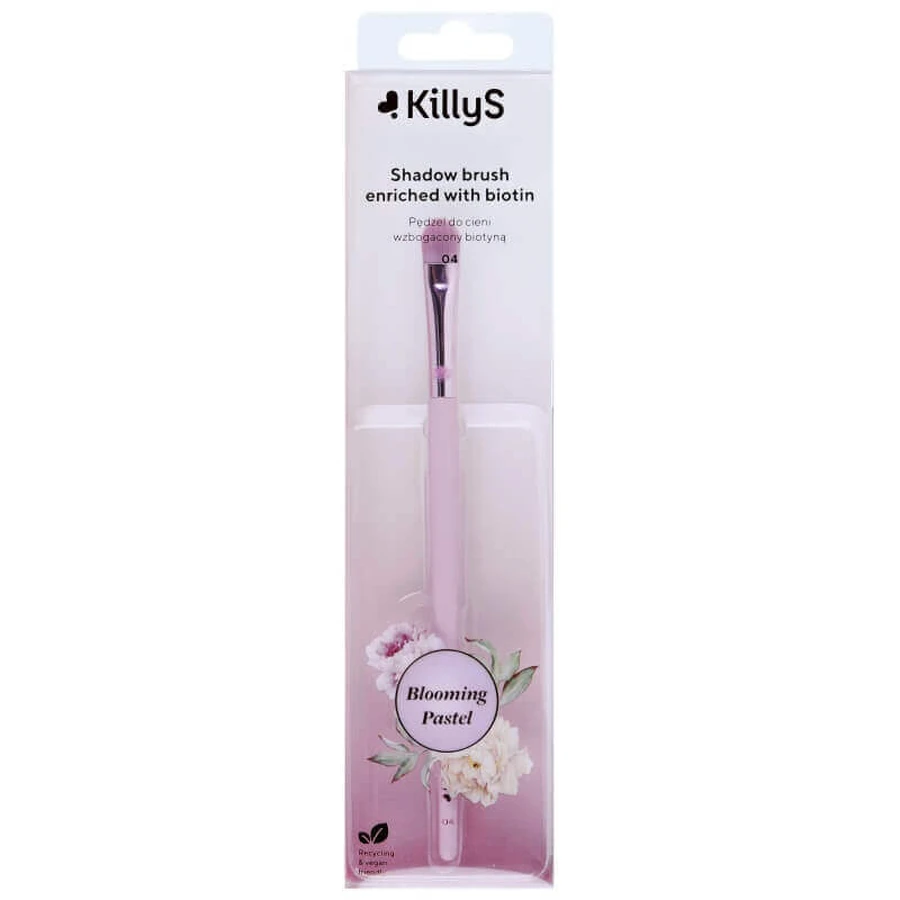 Кисть для тіней KillyS Blooming Pastel Shadow Biotin Enrichted Eyeshadow Brush 04: ціни та характеристики