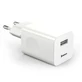 Быстрое зарядное устройство Baseus CCALL-BX02 USB-A 24 Вт, сетевое зарядное устройство QC 3.0 - белое