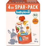 babylove Яблучно-персикове пюре ECO, 400 г