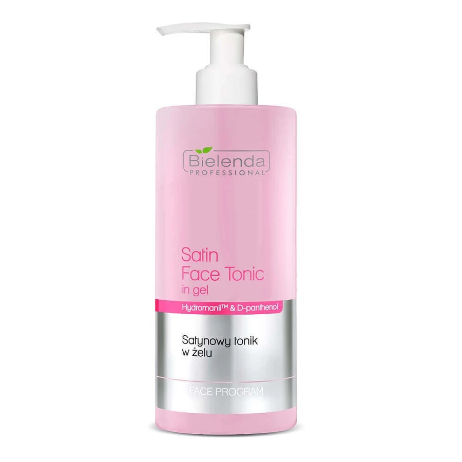 Bielenda Professional Satin Face Tonic In Gel Атласний тонік для обличчя в гелі, 500 мл: ціни та характеристики