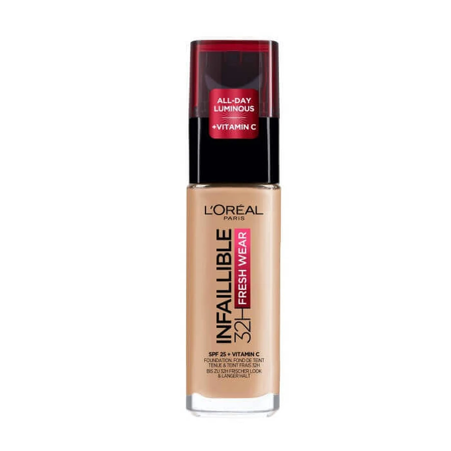 Тональний крем для обличчя L Oreal Paris Infaillible 32H Fresh Wear 140 Cool Rose, 30 мл: ціни та характеристики