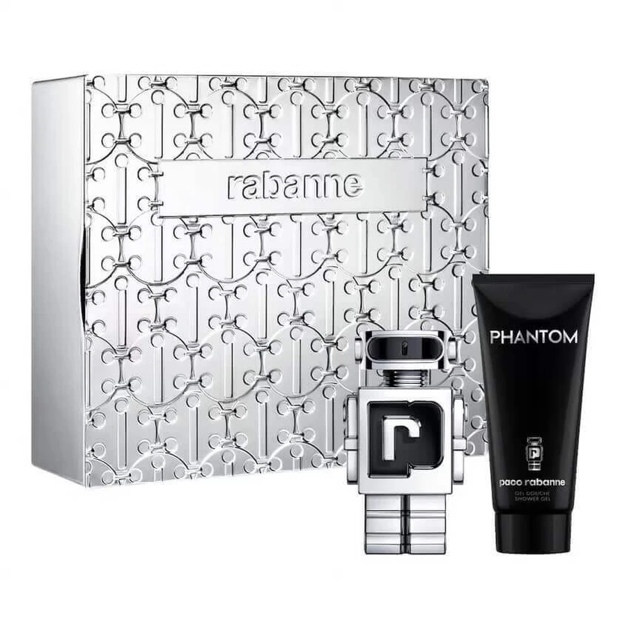 Туалетна вода Paco Rabanne Phantom, 50 мл + гель для душу, 100 мл: ціни та характеристики