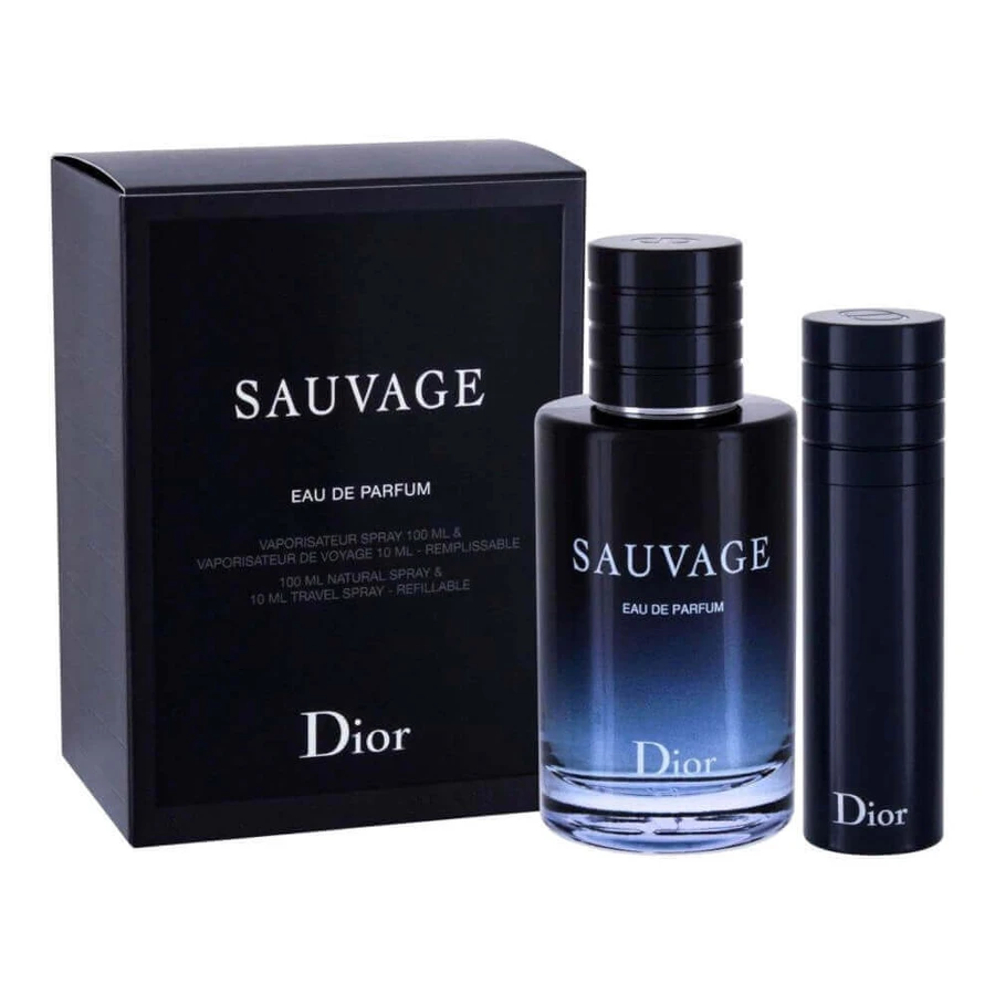 Dior Sauvage Set Eau de Parfum, 100 мл + Eau de Parfum, 10 мл: ціни та характеристики