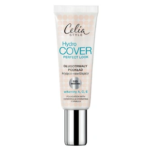 Celia Hydro Cover Perfect Look Foundation Стійке покриття і зволожуюча основа 103 Персик, 30 мл