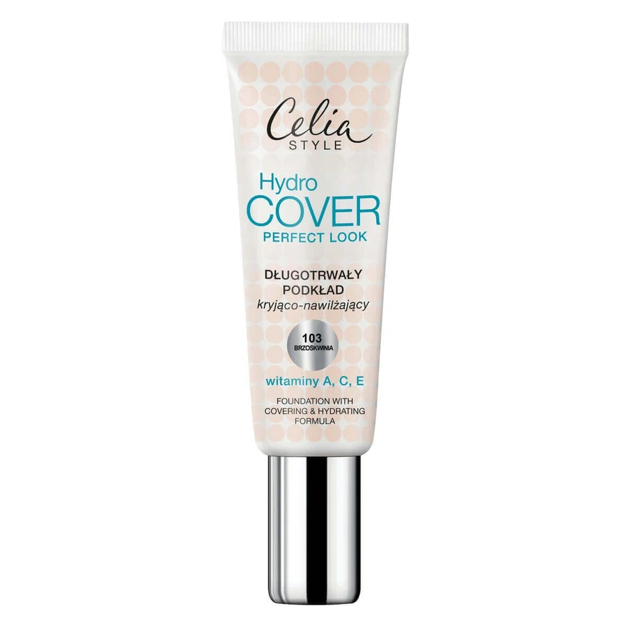 Celia Hydro Cover Perfect Look Foundation Стійке покриття і зволожуюча основа 103 Персик, 30 мл: ціни та характеристики