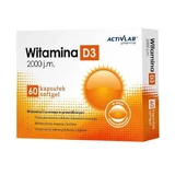 Вітамін D3 2000 МО Activlab Vitamina D3 2000 UI, 60 капсул